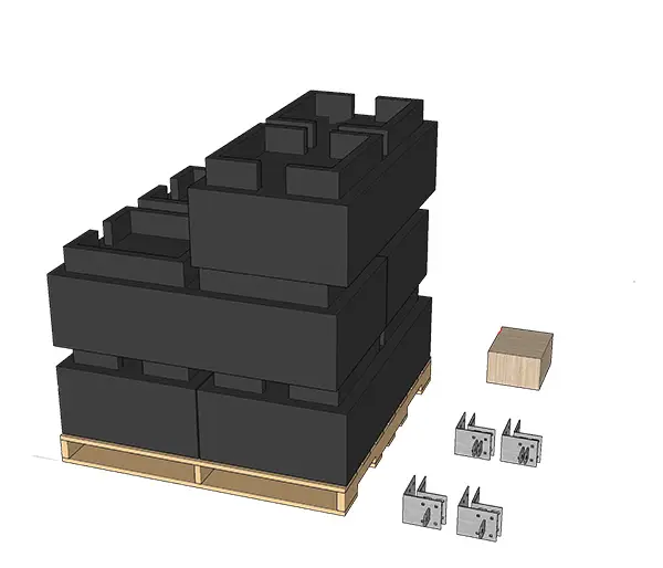 5-Float Floating Dock Kit