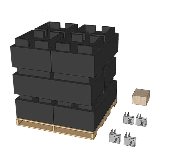 6-Float Floating Dock Kit