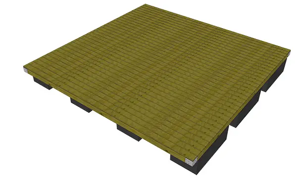 16 x 16 Large Float Platform Floating Dock Plans and Kit