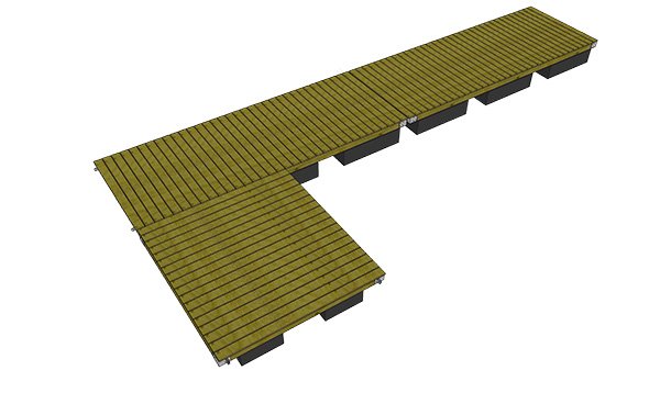 The Big 8 Floating Dock Plans and Kit
