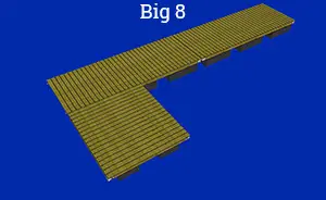 The Big 8 Floating Dock Plans & Kit