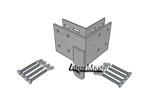 right anchor drop tab, marine hardware