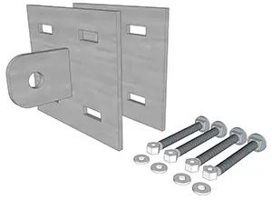 Side Plate for Floating Dock