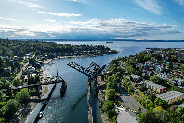 Washington waterfront